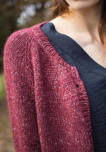 Harebell Cardigan in Berroco Tuscan Tweed - 380-2 PDF