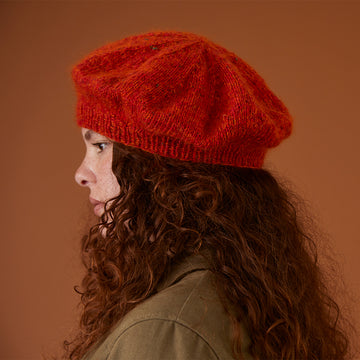 Debbie Bliss Nancy Beret & Hand Warmers Knitting Pattern