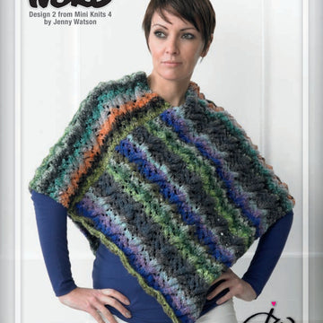 Noro Poncho Cape Knitting Pattern
