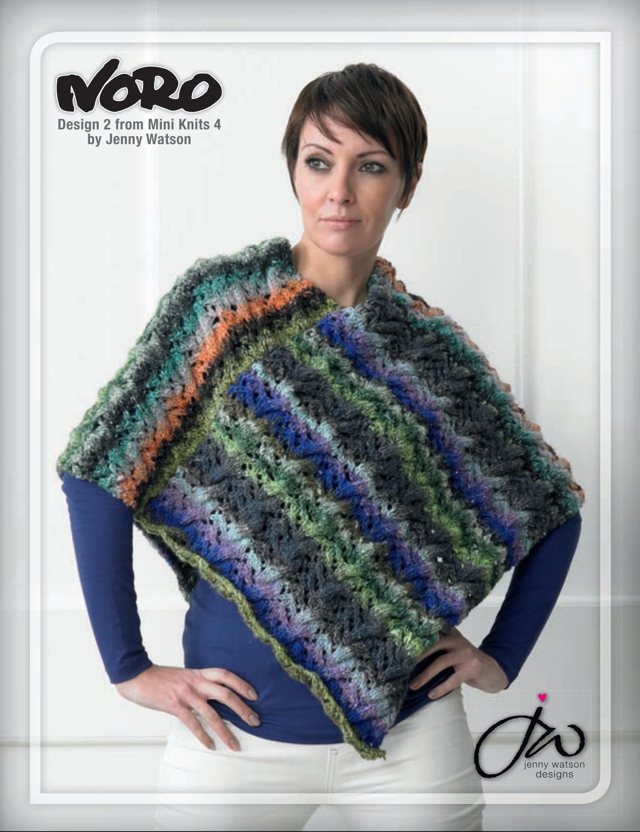Noro Poncho Cape Knitting Pattern