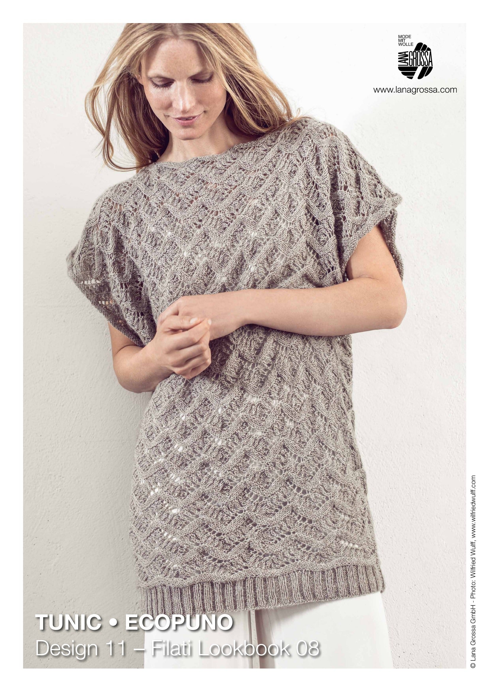 Lana Grossa Tunic Jumper Knitting Pattern