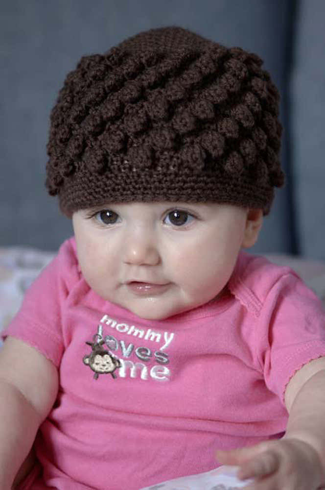 Duplicate Plymouth Yarn Crochet Baby Hat Pattern