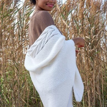 Peiros Shawl Wrap Knitting Pattern