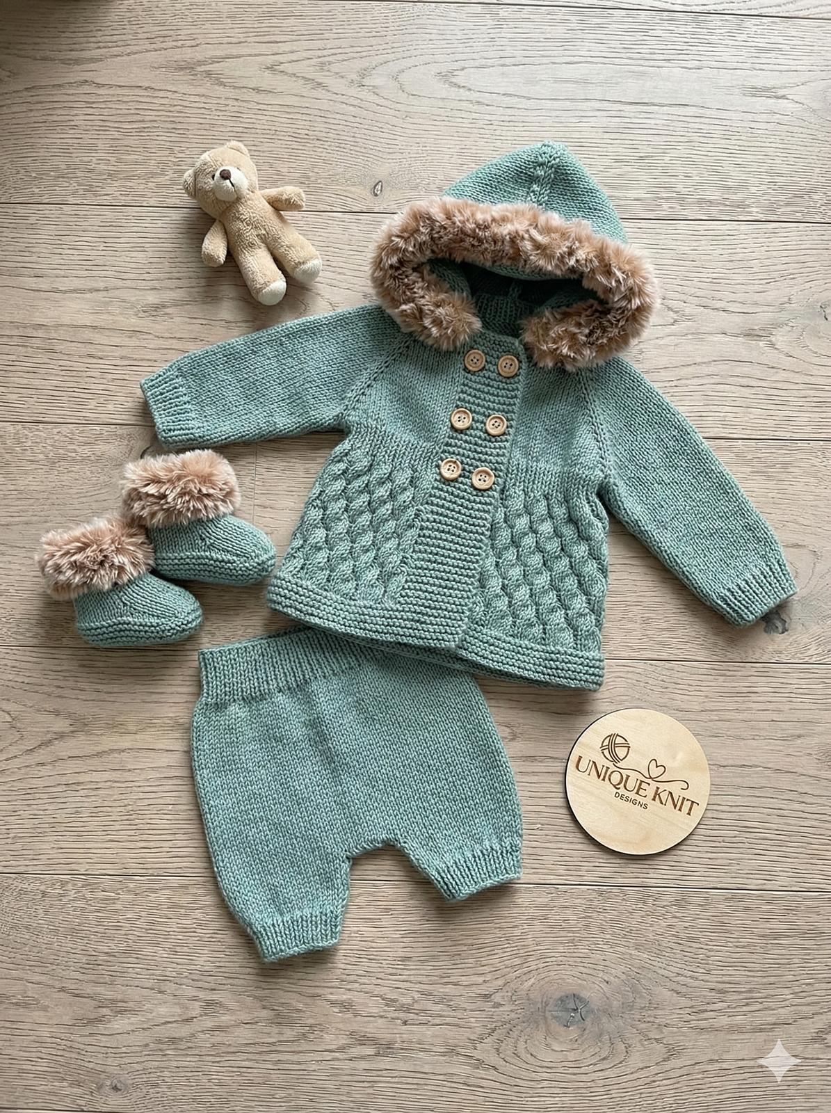 "Sage" 4 piece set