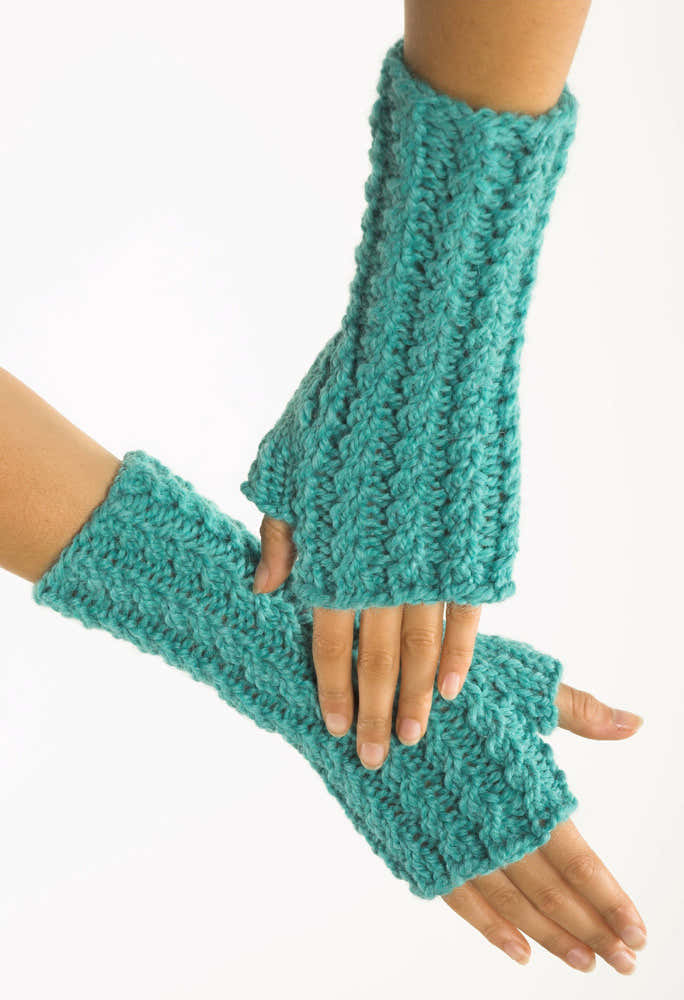 Fingerless Gloves Knitting Pattern