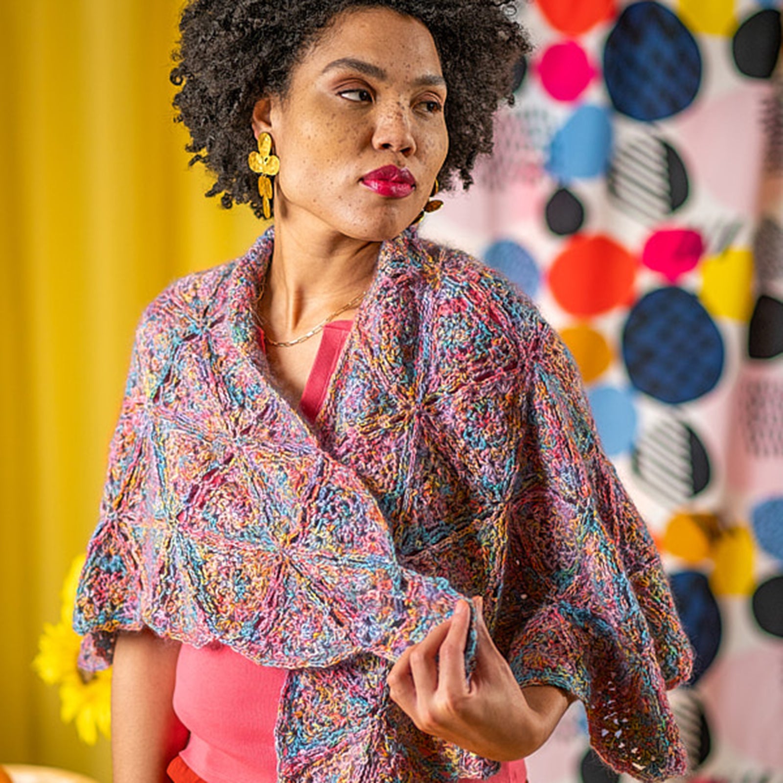 Berroco Alegria Shawl Crochet Pattern