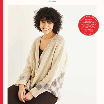 Sirdar Squares Cardigan Knitting Pattern