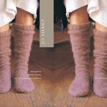 Jo Sharp Indulgence Mohair Socks Knitting Pattern
