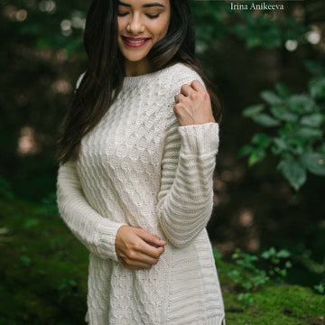 Colmena Sweater in Malabrigo Silky Merino - PDF