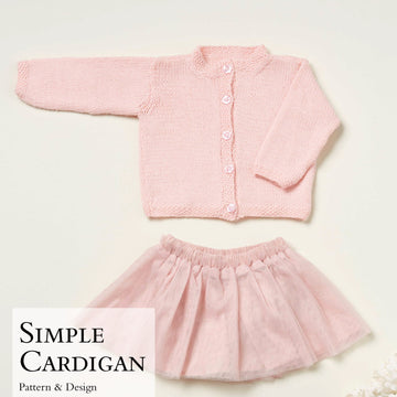 Rowan Simple Cardigan Knitting Pattern