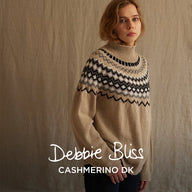 Debbie Bliss Lola Fairisle Yoke Sweater Knitting Pattern