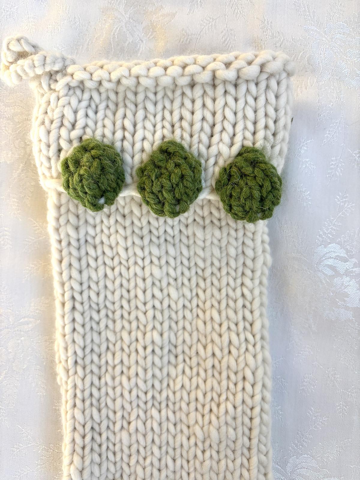 Bobble Christmas Stocking
