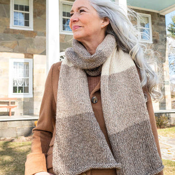 Hopkins Scarf in Berroco Hearthside PDF