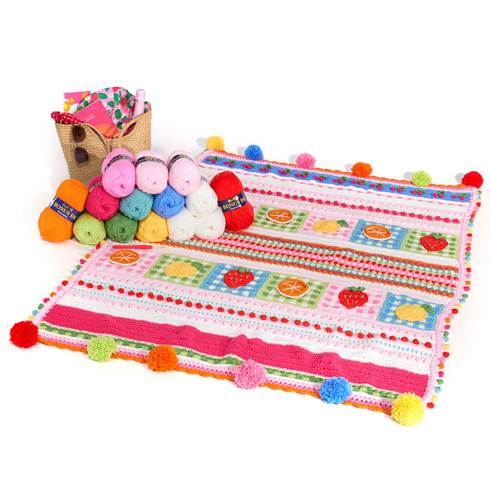 Sirdar Summer Picnic Crochet Along Blanket Yarn - Acrylic DK