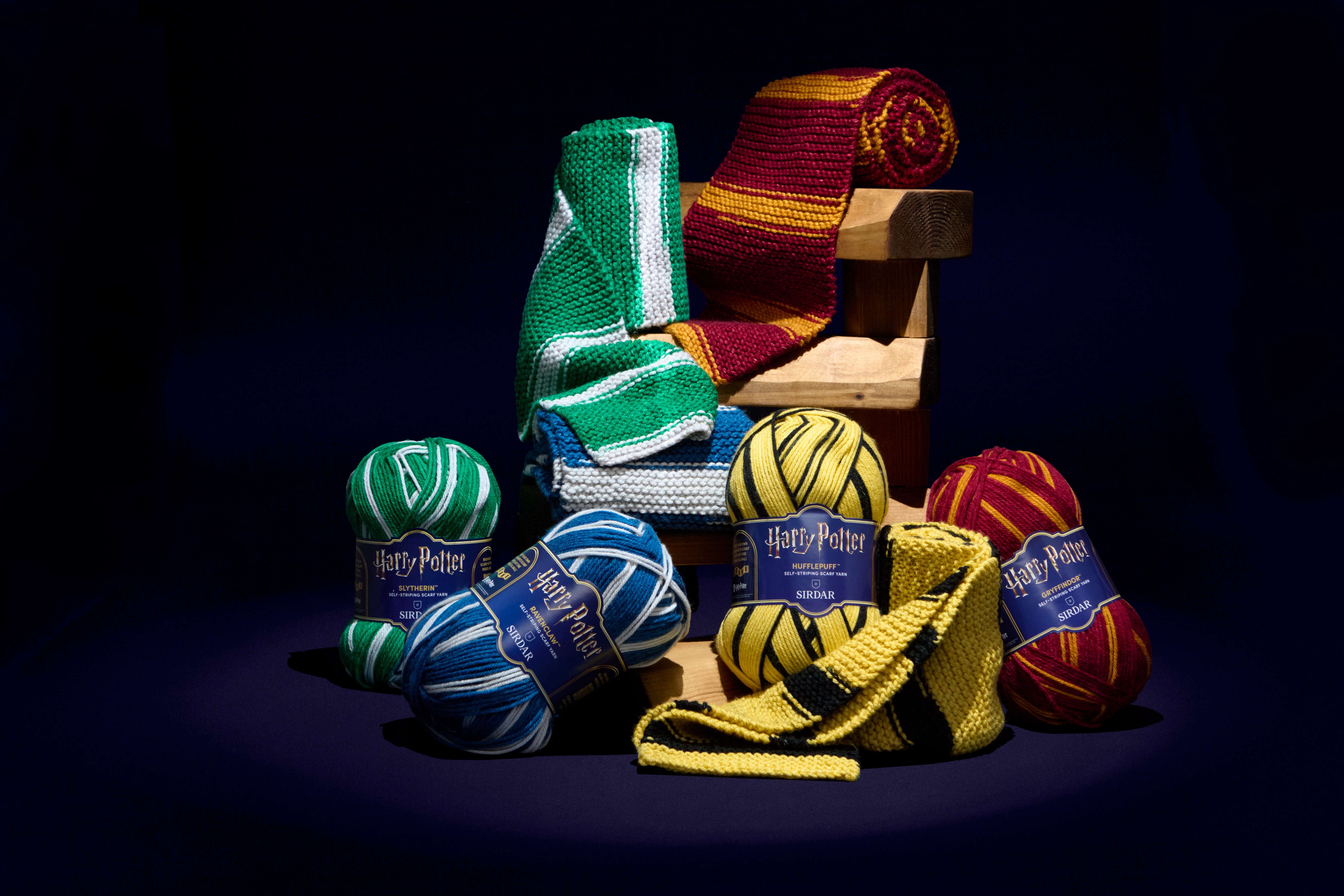 DMC Harry Potter ‘Magic’ Self-Striping Scarf Acrylic Yarn