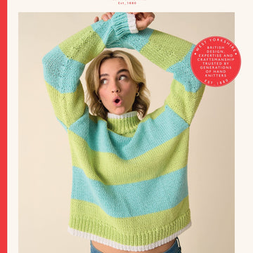 Rom Com Roll Neck Jumper Knitting Pattern