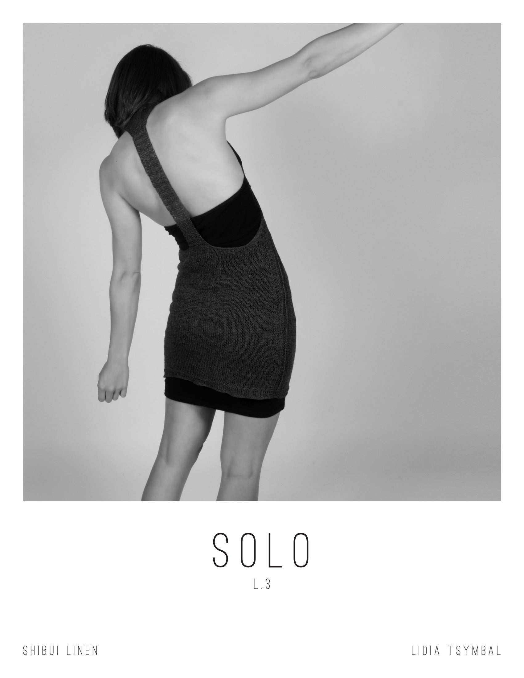 Shibui Knits Solo L. Dress Knitting Pattern