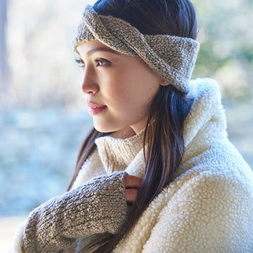 Hilda Hat, Headband & Mittens Accessory Knitting Pattern
