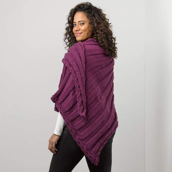 Tahki Yarns Arlee Shawl Knitting Pattern