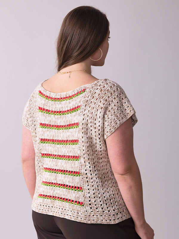 Azalea Buds Top Crochet Pattern