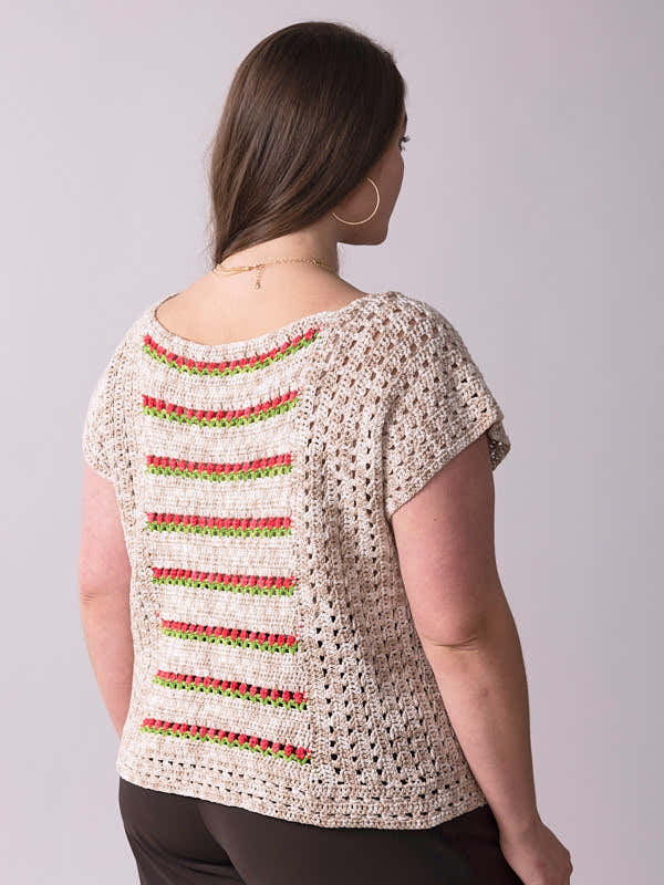 Azalea Buds Top Crochet Pattern