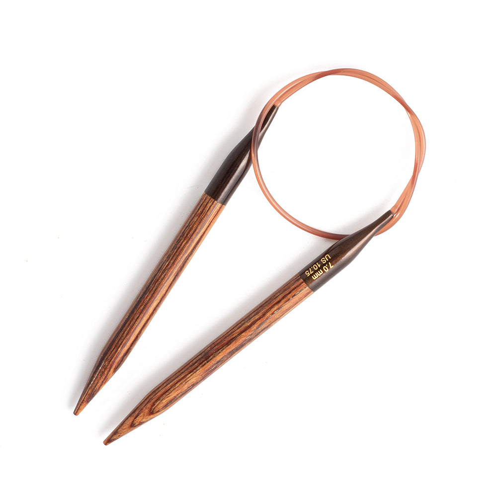 KnitPro Ginger Fixed Circular Needles 16" (1 Pair)