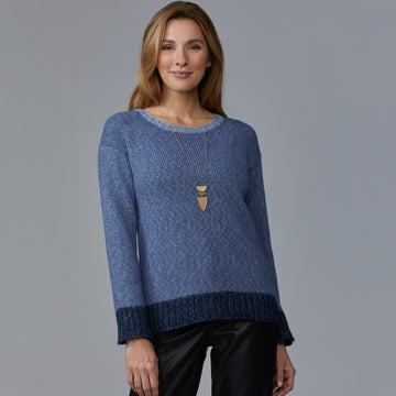 Stacy Charles Fine Yarns Brooklyn Pullover Knitting Pattern