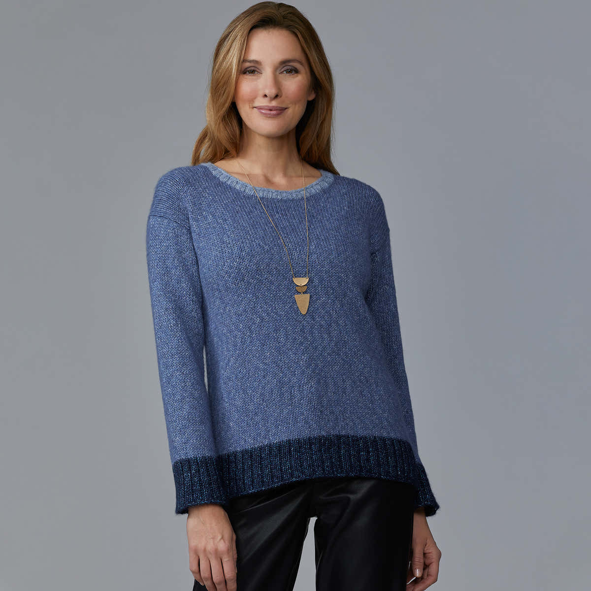 Stacy Charles Fine Yarns Brooklyn Pullover Knitting Pattern