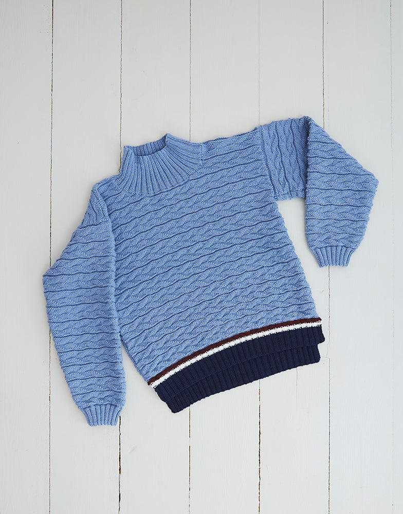 MillaMia Mija Chevron Jumper Knitting Pattern