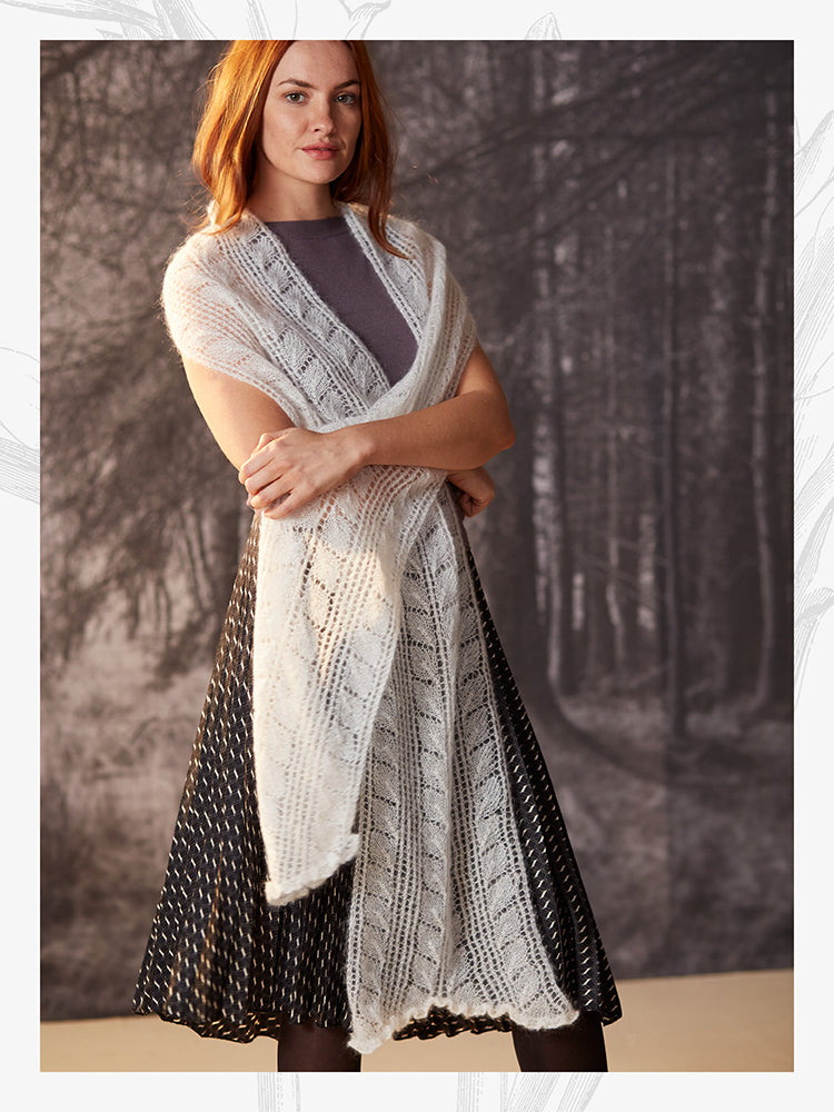 Willow & Lark Claire Shawl Knitting Pattern