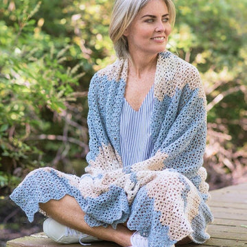 Berroco Eden Blanket Crochet Pattern