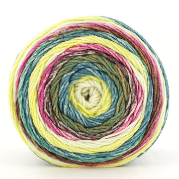 Light Green, Turquoise Green, Petrol, Dark Brown, Pink, Orange (4012)