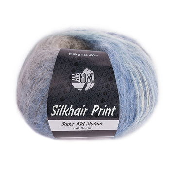 Lana Grossa Silkhair Print Yarn - Mohair Lace