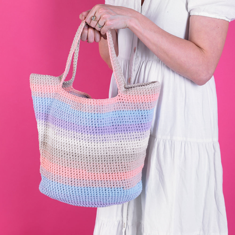 Paintbox Yarns By Your Side Basket Bag Crochet Pattern