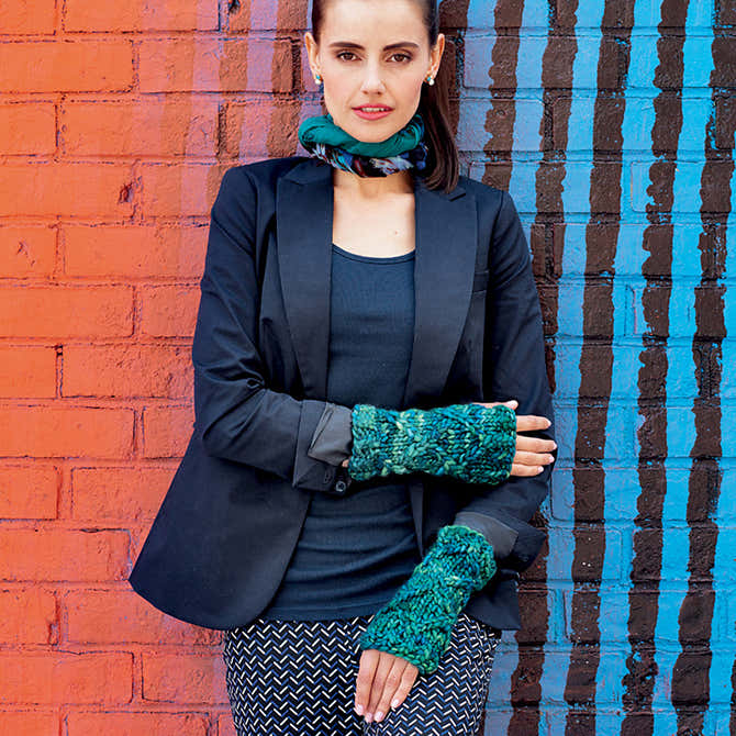 Malabrigo Navy Yard Gloves Knitting Pattern