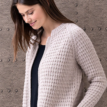 String Adele Jacket Cardigan Knitting Pattern