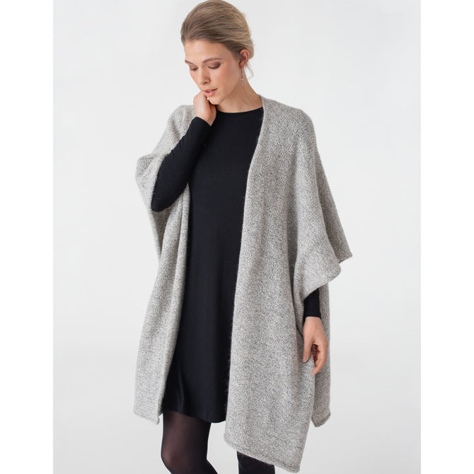 Shibui Knits Dunham Cape Knitting Pattern