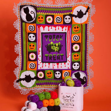 Sirdar Halloween Crochet Along Blanket