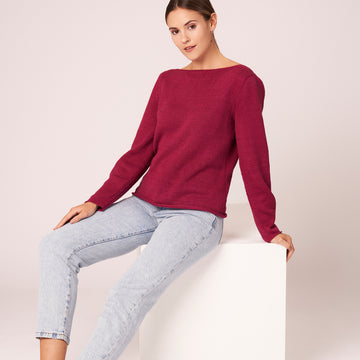 Orchid Jumper Knitting Pattern