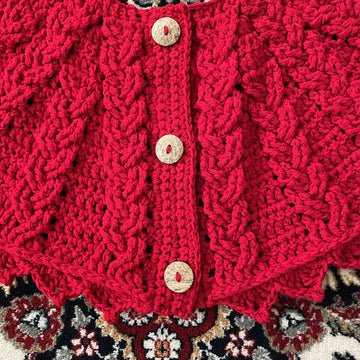 The Braided Christmas Tree Skirt