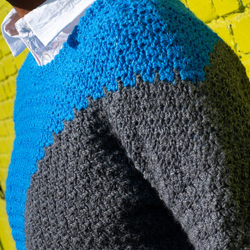 Pythagoras Pullover Crochet Pattern