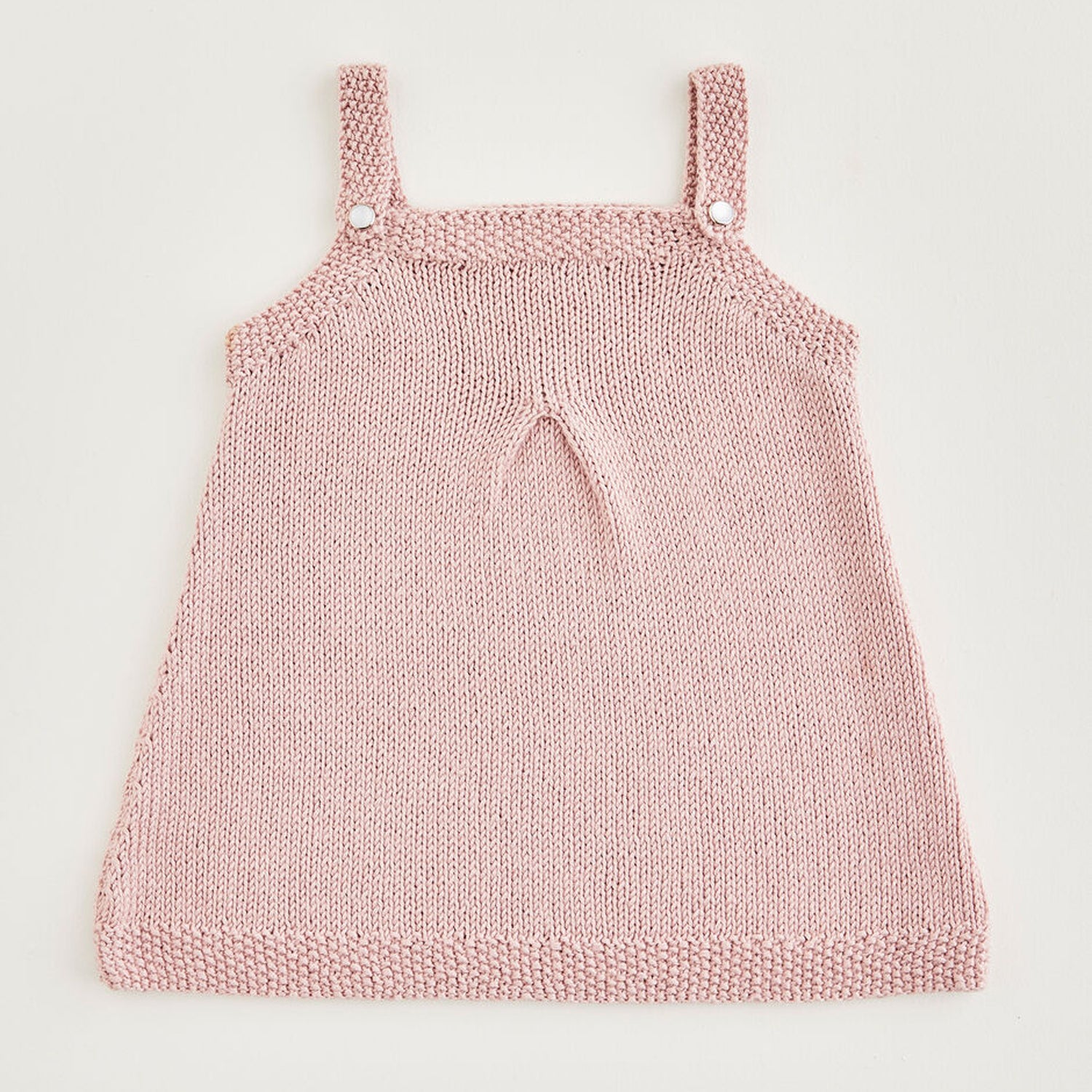 Sirdar Darted Baby Pinafore Dress Knitting Pattern