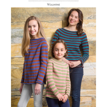 Classic Elite Yarns Vollintine Jumper Knitting Pattern