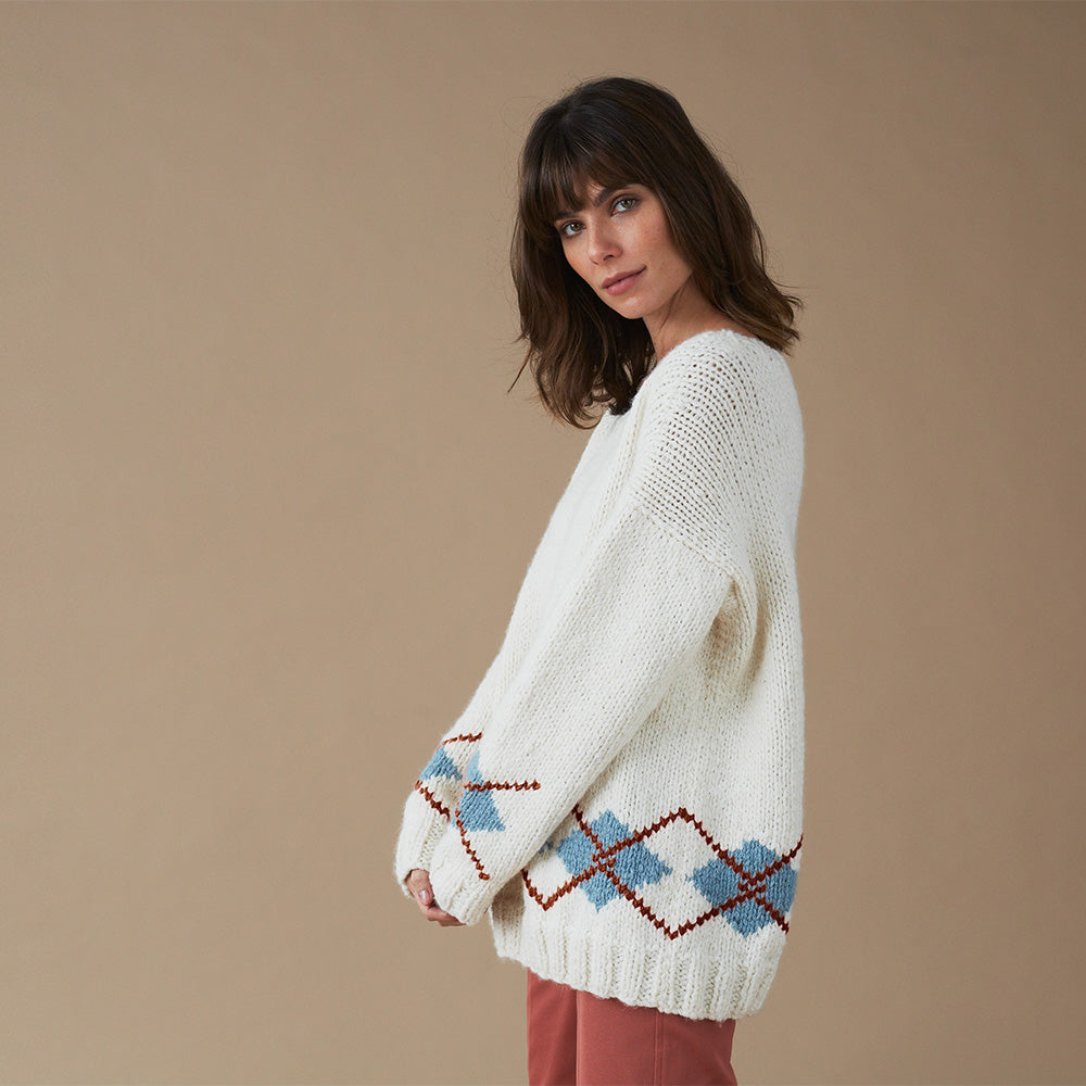 Debbie Bliss Skye Jumper Knitting Pattern