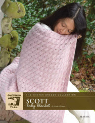 The Winter Breeze Collection - Scott Baby Blanket in Juniper Moon Farm