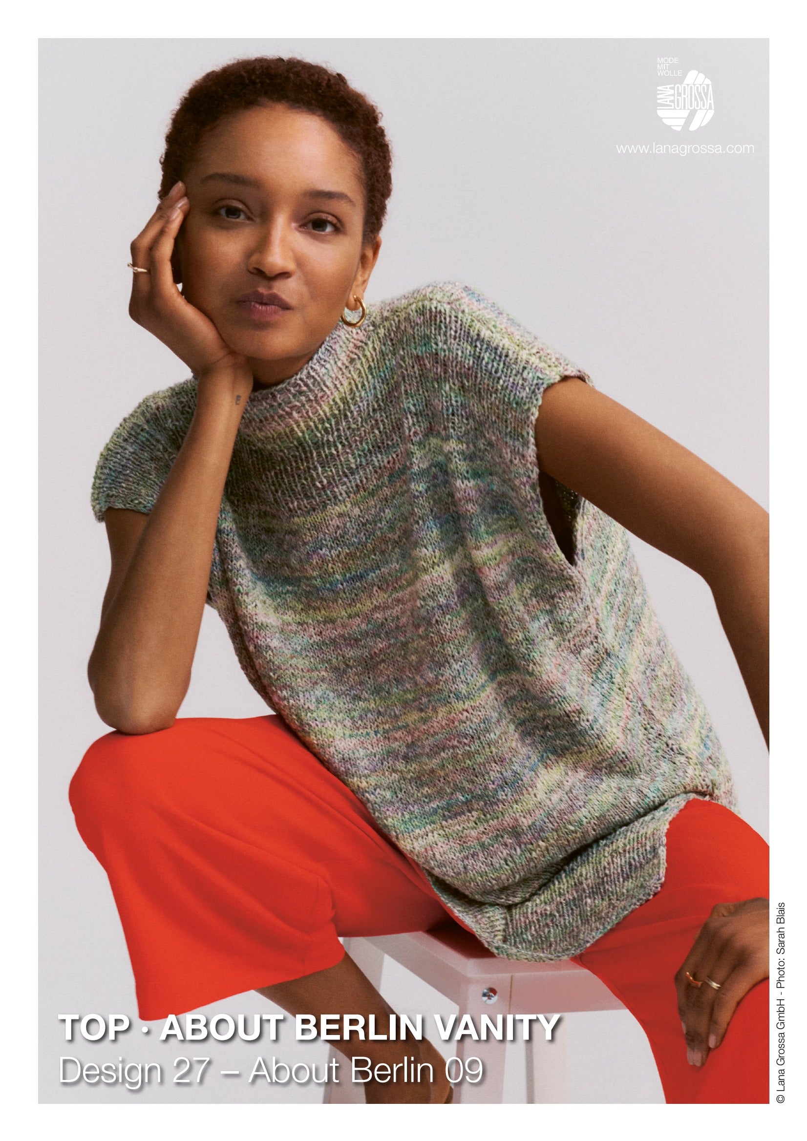 Lana Grossa 27 Top Jumper Knitting Pattern