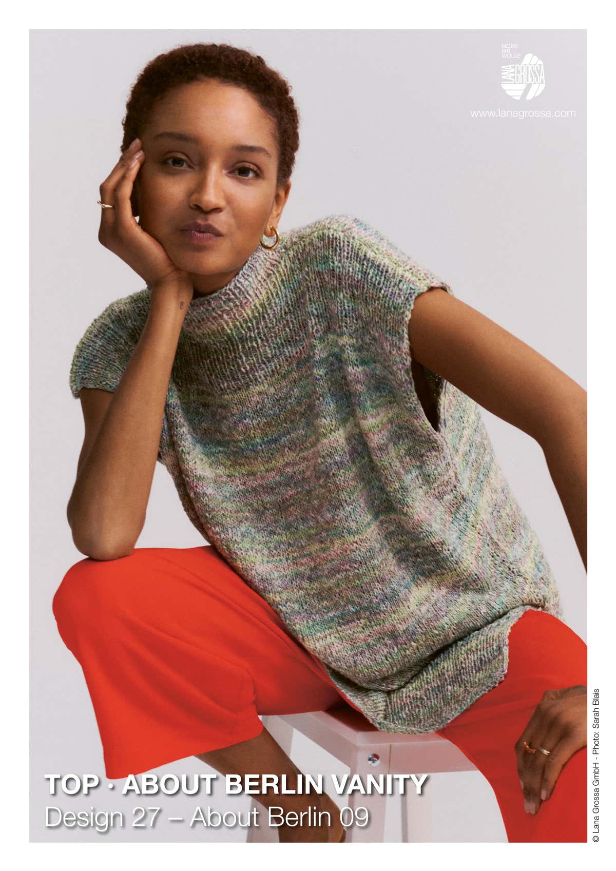 Lana Grossa 27 Top Jumper Knitting Pattern