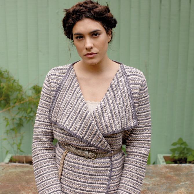 Rowan Nikau Cardigan Crochet Pattern