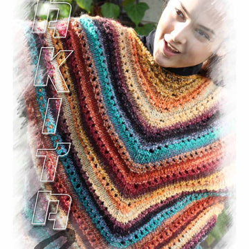 Noro Laced Top (Akita 2) Cape Knitting Pattern