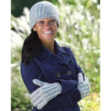 Valley Yarns 440 Wheatleigh Hat and Gloves